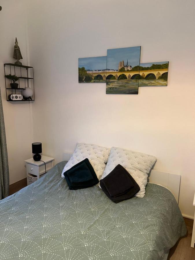 Cosy Loire, T2 Neuf, Front De Loire ,Vue Cathedrale,5Min A Pied Centre Ville Et Parking Prive Orléans Extérieur photo